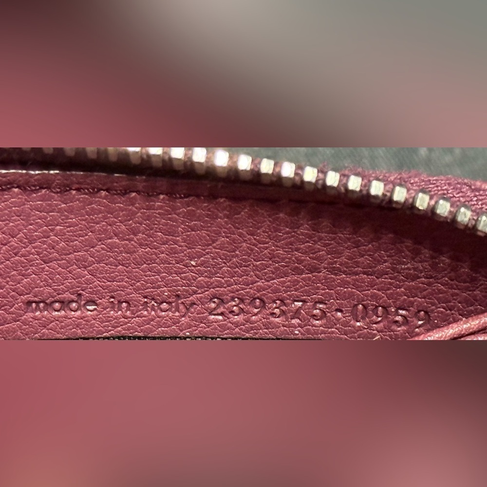 YSL pink Cassandra studded zip around wallet - Picture 16 of 16